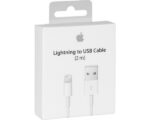 Apple USB to Lightning Λευκό 2m MD819ΖΜΑ σε Συσκευασία