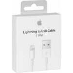 Apple USB to Lightning Λευκό 1m MD818ΖΜΑ σε Συσκευασία