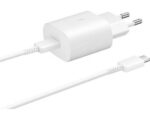 Samsung USB Type-C Cable & Wall Adapter Λευκό (Travel Adapter 25W)
