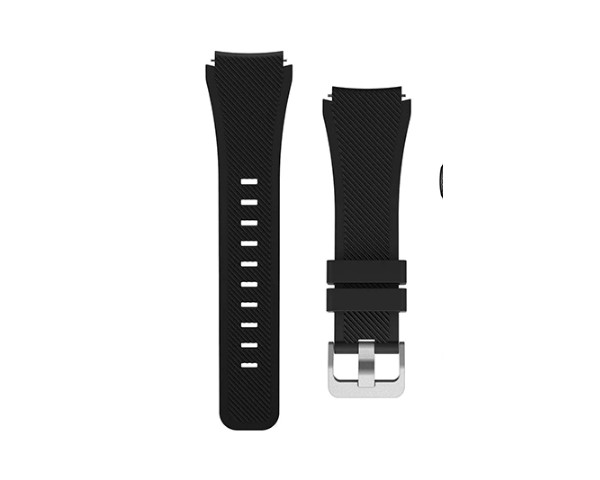 Λουράκι Σιλικόνης Μαύρο (Huawei Watch GT 2 (46mm) Λουράκι Σιλικόνης Μαύρο (Huawei Watch GT 2 (46mm)