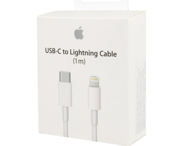 Apple Regular USB 2.0 Cable USB-C male - Lightning Λευκό 1m (MQGJ2ZM/A) Apple Regular USB 2.0 Cable USB-C male - Lightning Λευκό 1m (MQGJ2ZM/A)