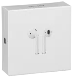 Apple AirPods (2nd generation) Bluetooth Handsfree Ακουστικά με Θήκη Φόρτισης Λευκά (MV7N2ZM/A)