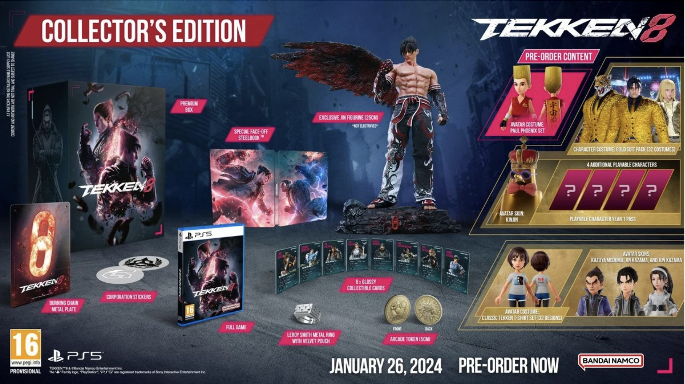 Screenshot 2025-09-05 at 1.01.53 PM Tekken 8 Collector's Edition PS5 - Image 1